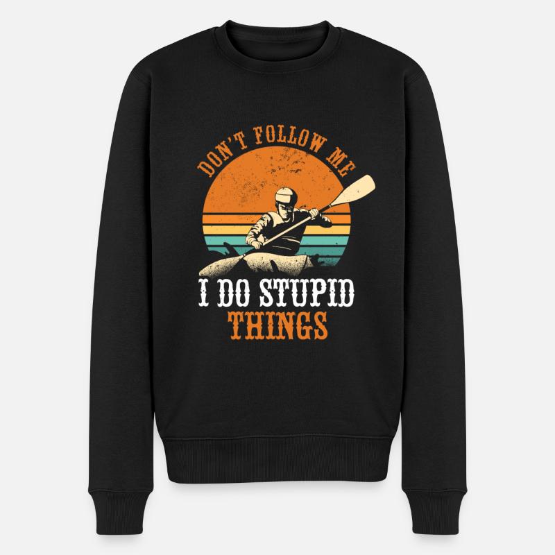 Kajak - Pull Premium bio Homme - noir