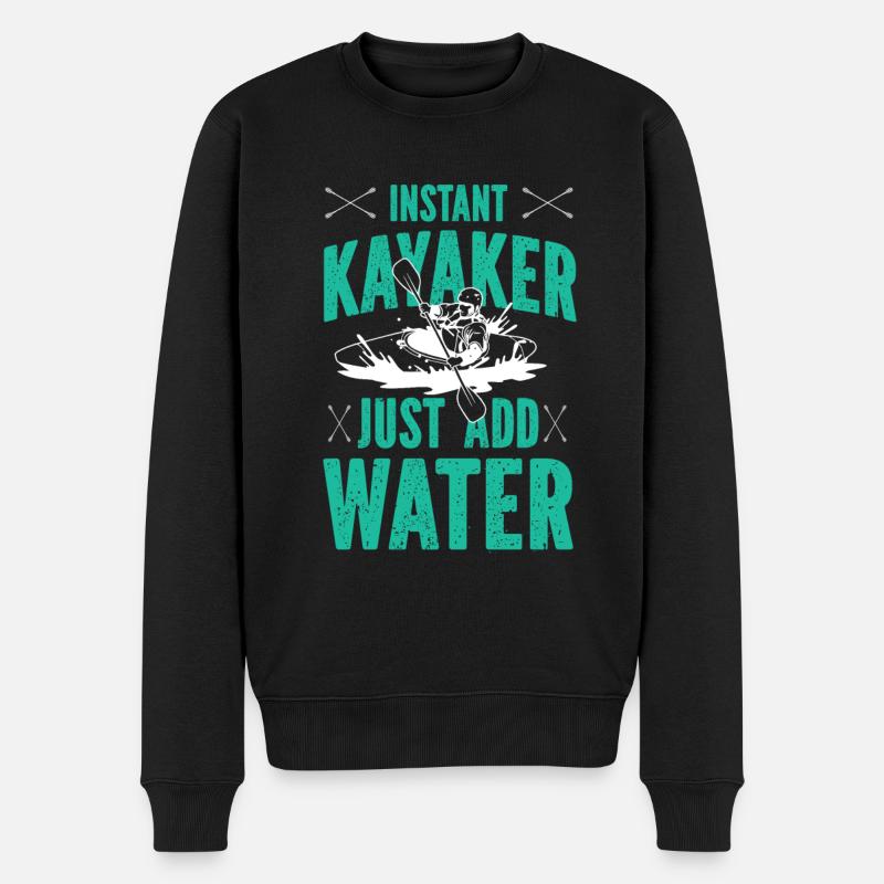 kayak - Pull Premium bio Homme - noir
