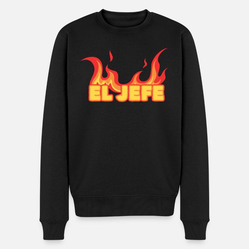 BBQ Smoker El Jefe - Pull Premium bio Homme - noir