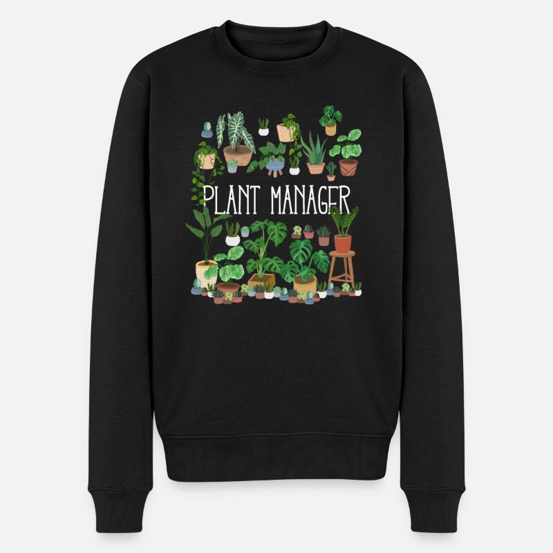 Plant Manager - Pull Premium bio Homme - noir