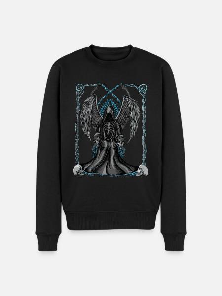 Death on the throne - Men's Premium Organic Jumper - black