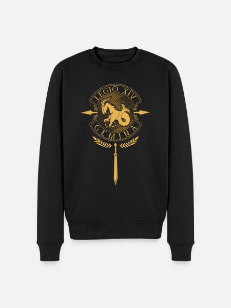 Legio XIV Gemina - Roman Legion - Men's Premium Organic Jumper - black