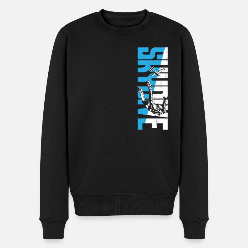 Parachutisme Parachutisme - Pull Premium bio Homme - noir