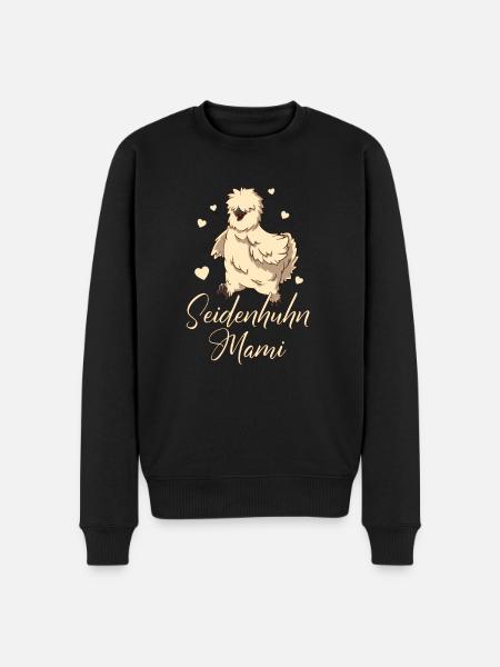 Silk Chicken Mommy - Silk Chicken - Men's Premium Organic Jumper - black