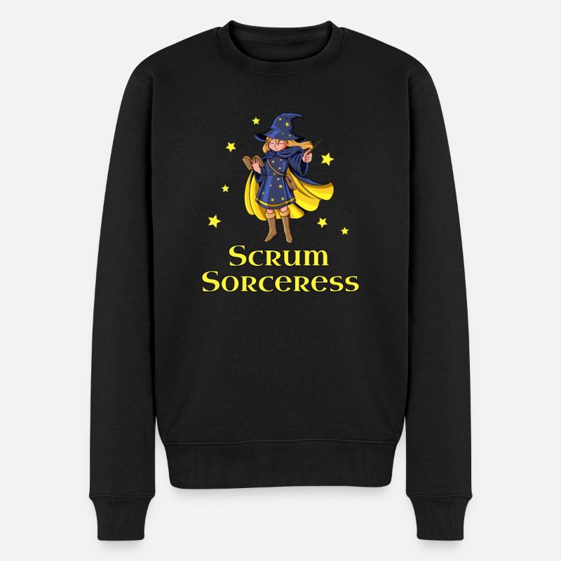 Sorcière Scrum - Scrum Master - Pull Premium bio Homme - noir