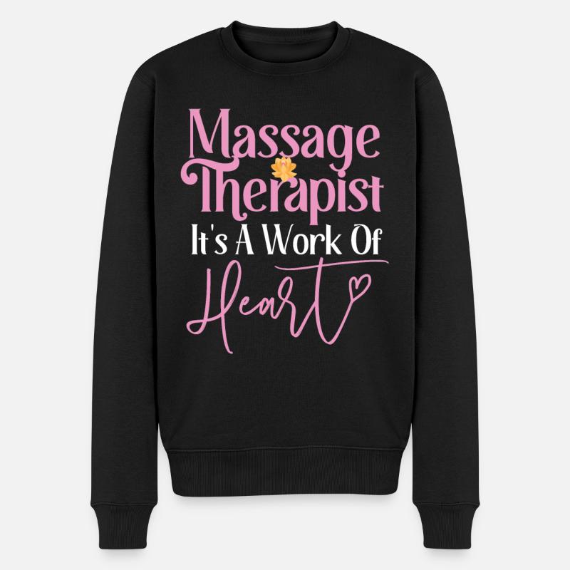Licensed Massage Therapist Therapy - Männer Premium Bio Pullover - Schwarz