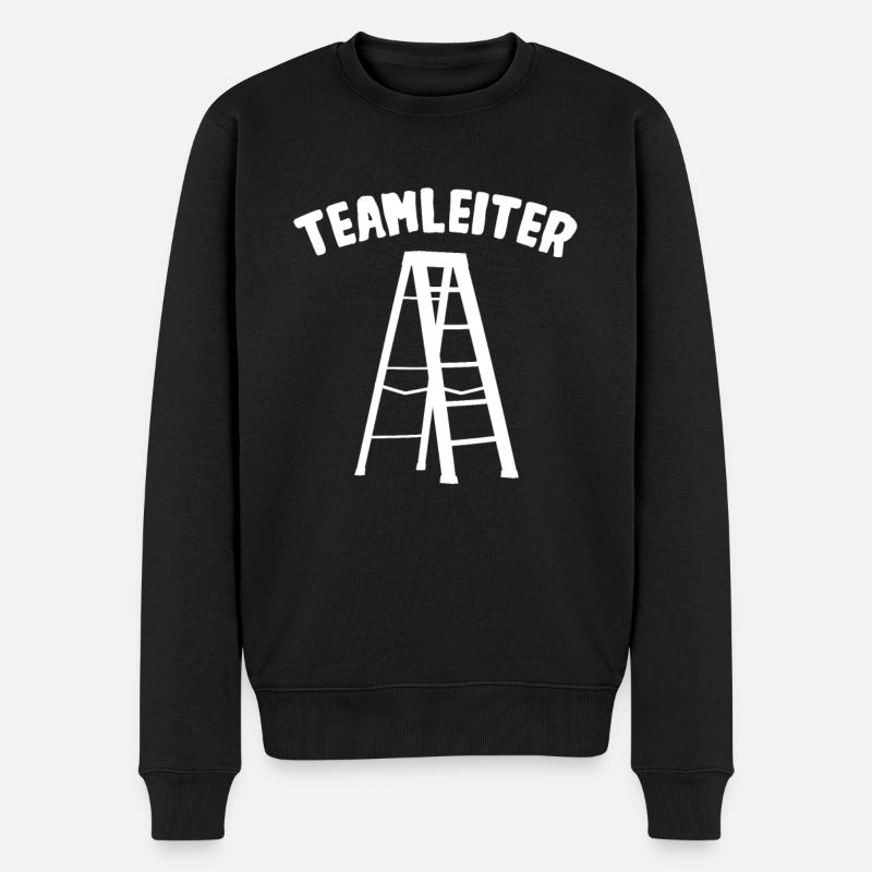 Teamleiter Abteilungsleitung Teamleitung - Männer Premium Bio Pullover - Schwarz