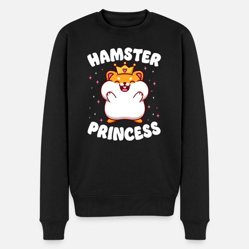 Hamster Hamster Princesse - Pull Premium bio Homme - noir