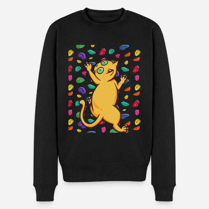 Grimpeurs Grimpeurs - Pull Premium bio Homme - noir