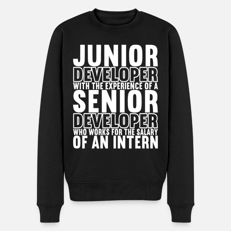 Programmers Programming Computer Scientists - Men's Premium Organic Jumper - black