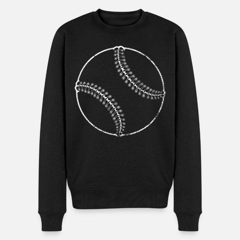 Baseball Fan - Pull Premium bio Homme - noir