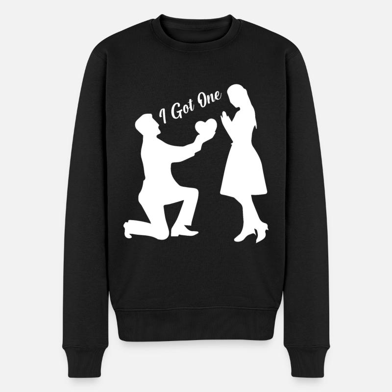 Mariage - Pull Premium bio Homme - noir