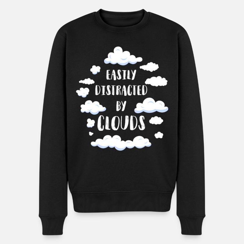 Meteorologist Weather Forecast - Männer Premium Bio Pullover - Schwarz