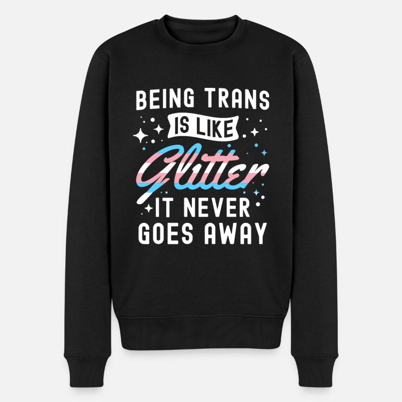 Transgenre - Pull Premium bio Homme - noir