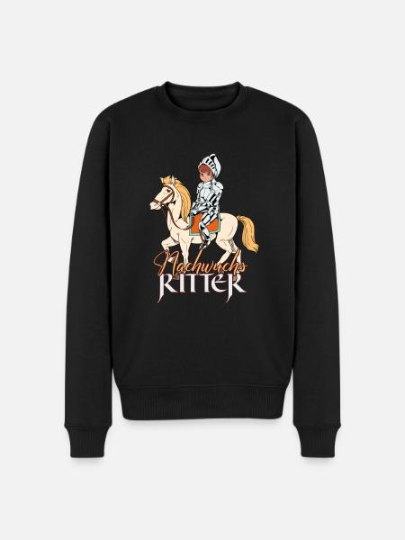 Knight Boy - Offspring Knight - Men's Premium Organic Jumper - black