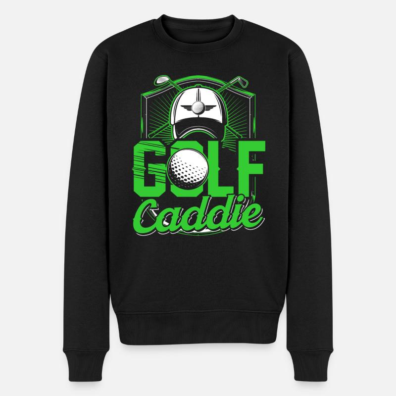 Golf Caddie Profession Golfeur golfeur - Pull Premium bio Homme - noir