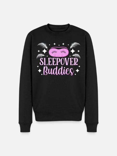 Overnight Friends Overnight Stay - Men's Premium Organic Jumper - black