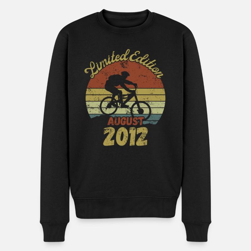 Vélo d’anniversaire Vélo Août 2012 - Pull Premium bio Homme - noir