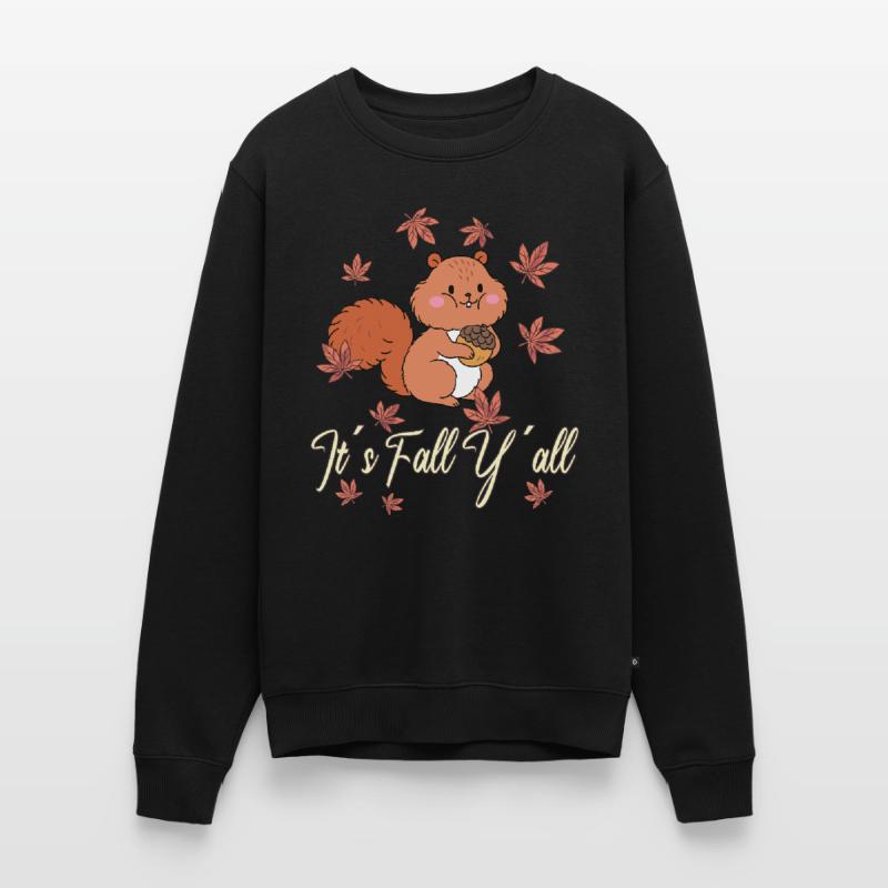 Liebe Eichhörnchen Thanksgiving Herbst Euch Alle Männer Premium Bio Pullover