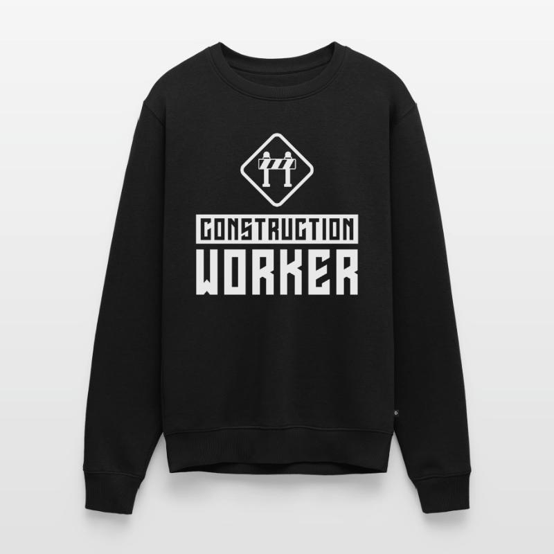 Construction Worker Construction Teamwork Construction Site Team Men's Premium Organic Jumper