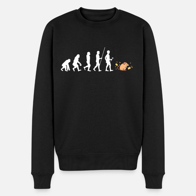 Souris - Pull Premium bio Homme - noir