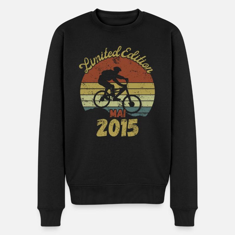 Vélo d’anniversaire Vélo Mai 2015 - Pull Premium bio Homme - noir