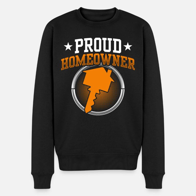 Fier propriétaire propriétaire - Pull Premium bio Homme - noir