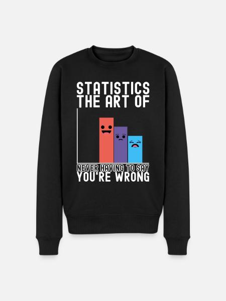 Math Teacher Mathematics - Men's Premium Organic Jumper - black