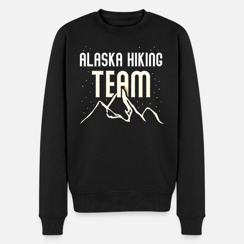 Alaska Hiking Team Randonneurs - Pull Premium bio Homme - noir