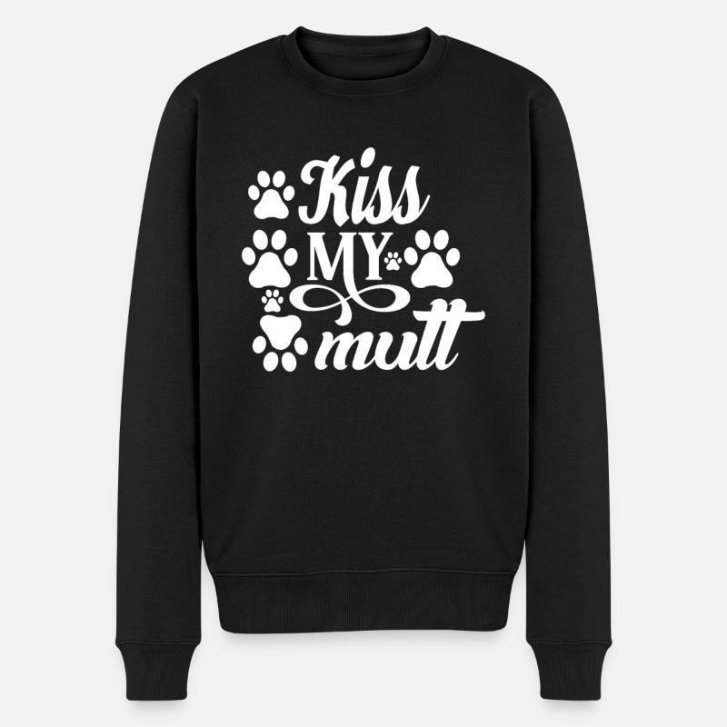 Embrasse mon appât - Pull Premium bio Homme - noir