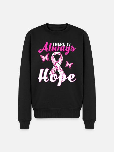 Always hope - Men's Premium Organic Jumper - black