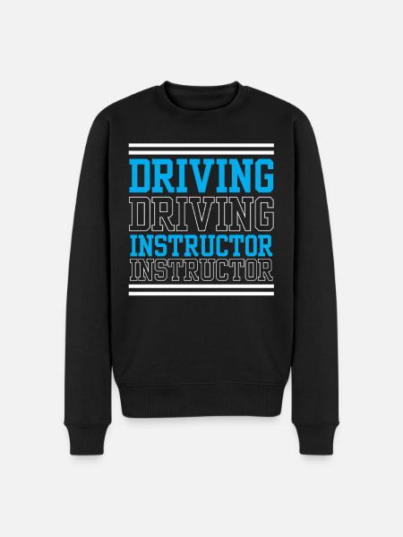 Moniteur de conduite Cours de conduite Auto-école Etudiant au volant - Pull Premium bio Homme - noir
