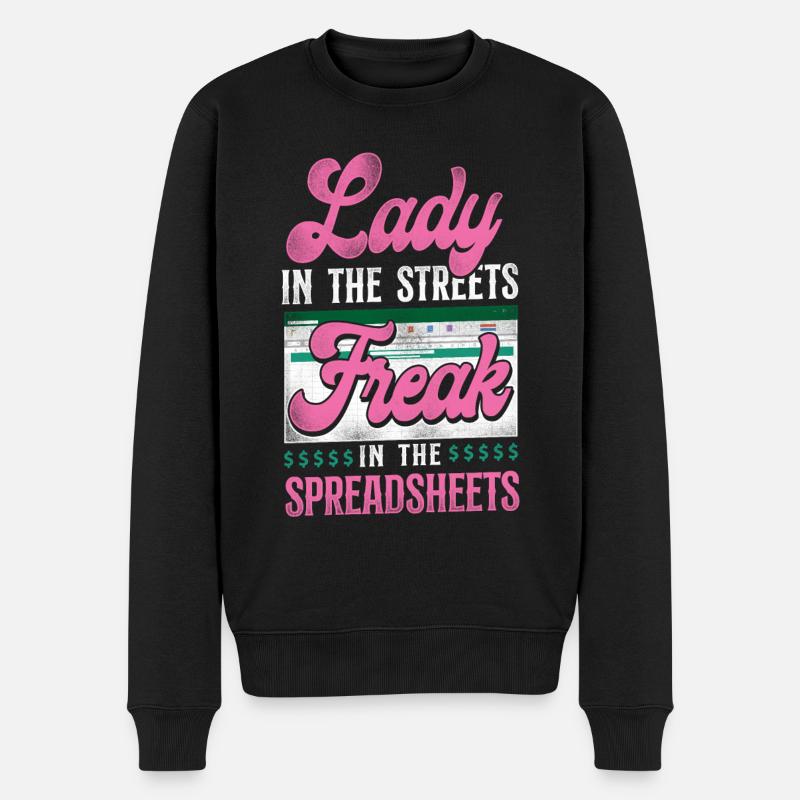 Comptable Comptable Comptable Comptabilité - Pull Premium bio Homme - noir