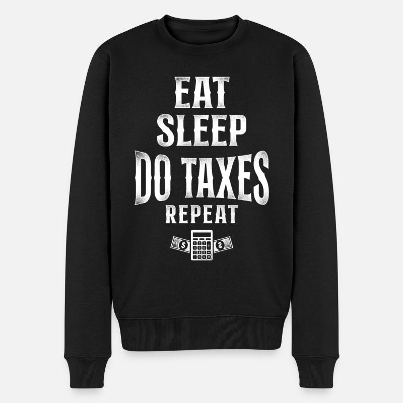 Comptable Comptable Comptable Comptabilité - Pull Premium bio Homme - noir