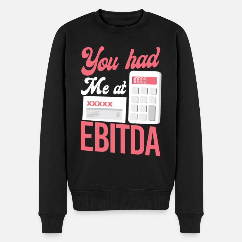 Comptable Comptable Comptable Comptabilité - Pull Premium bio Homme - noir