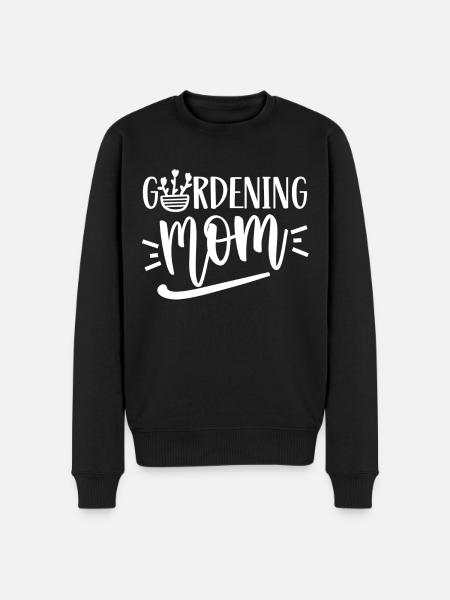 Garten Mama Mutter Gärtnerin Gartenbau - Männer Premium Bio Pullover - Schwarz