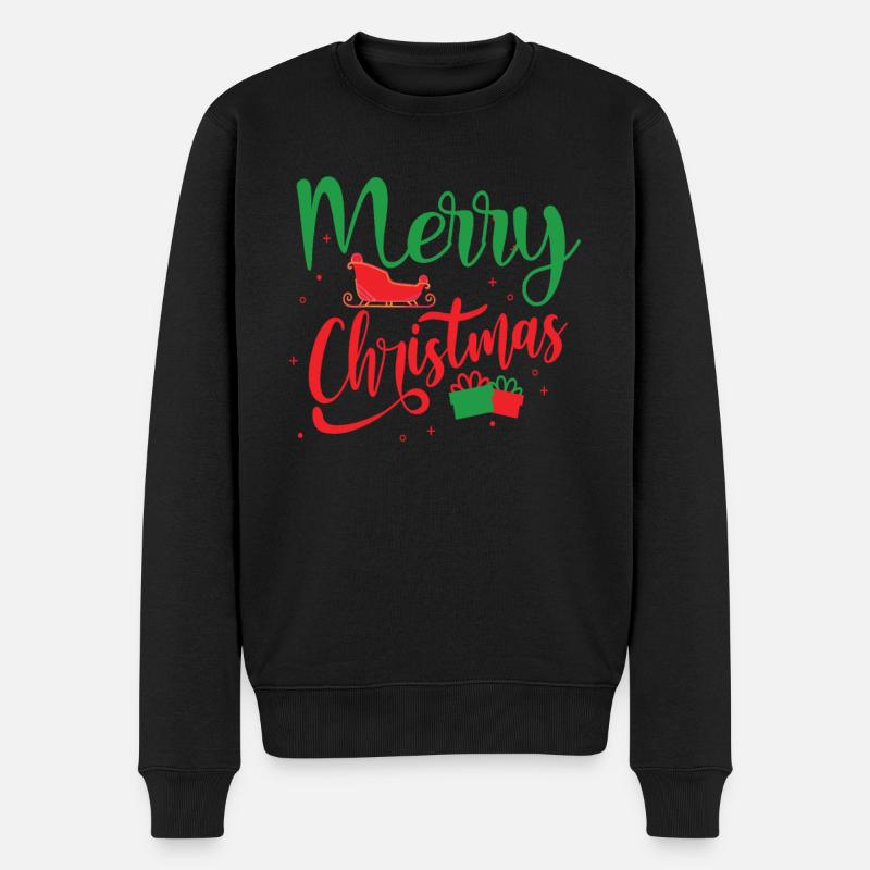 Joyeux Noël - Pull Premium bio Homme - noir