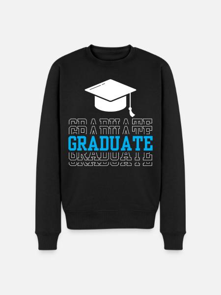Graduate Graduate AwardEd School Graduate - Men's Premium Organic Jumper - black