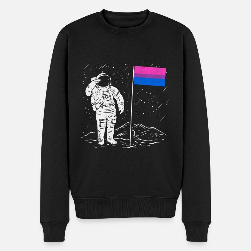 LGBTQ bisexuels - Pull Premium bio Homme - noir