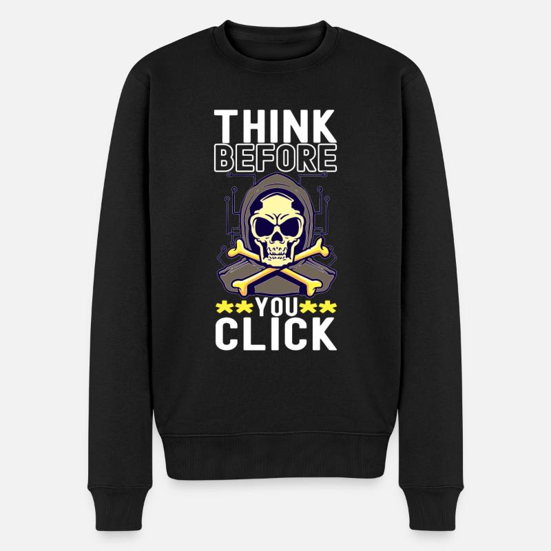 Programmer Cyber Security - Men's Premium Organic Jumper - black