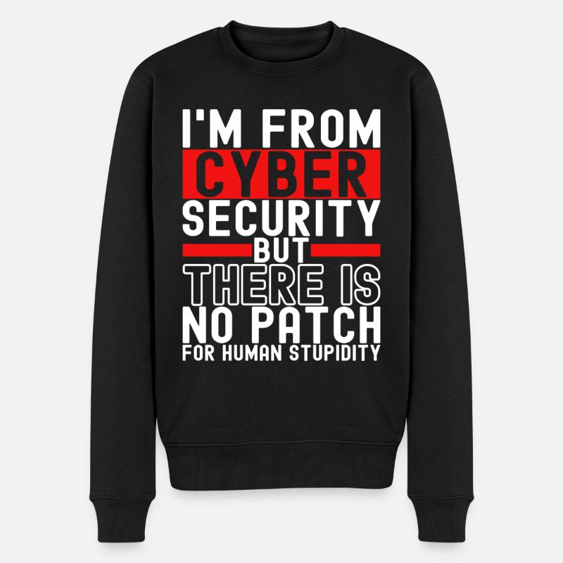 Programmer Cyber Security - Men's Premium Organic Jumper - black