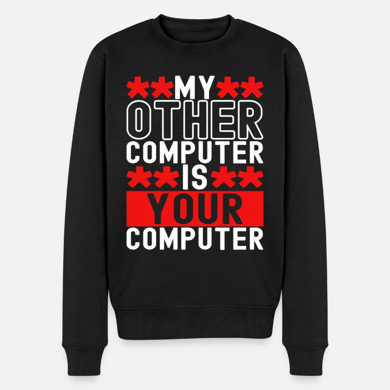 Programmeur Cybersécurité - Pull Premium bio Homme - noir