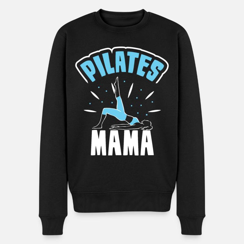 Pilates Maman Amant MamanMa Mère - Pull Premium bio Homme - noir