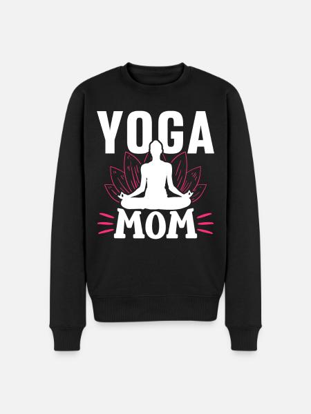 Yoga Mama Mami Mère Hobby - Pull Premium bio Homme - noir