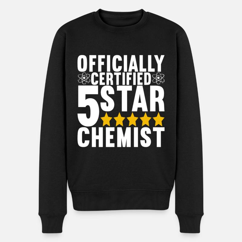 Chimiste chimiste - Pull Premium bio Homme - noir