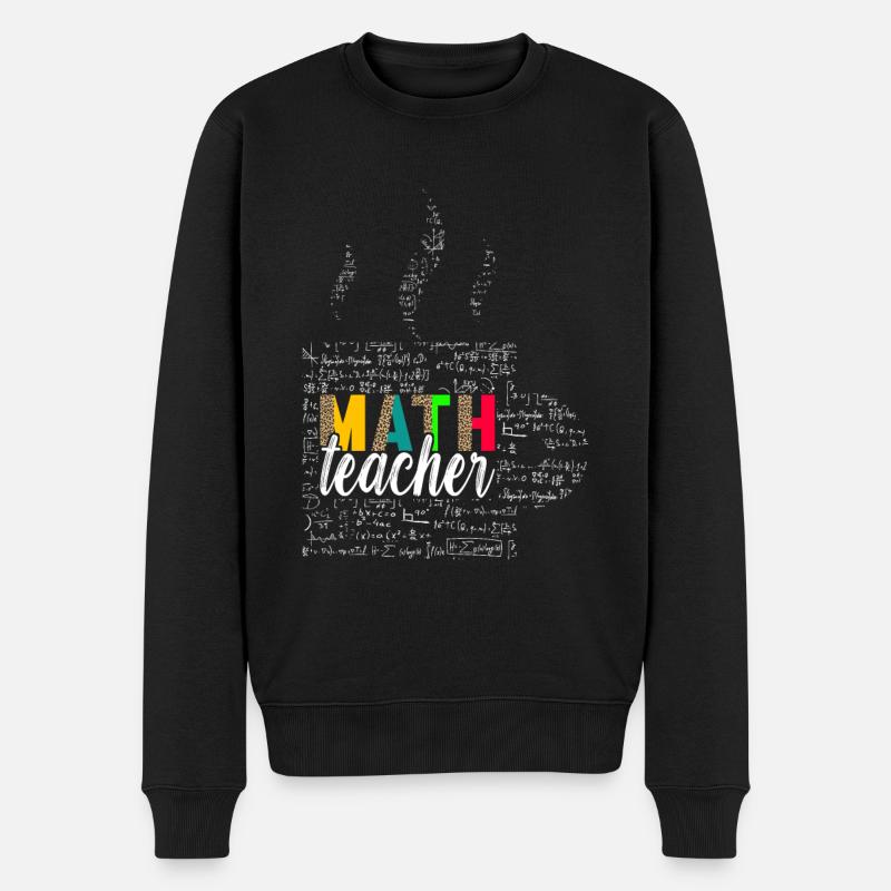 Professeur de mathématiques - Pull Premium bio Homme - noir