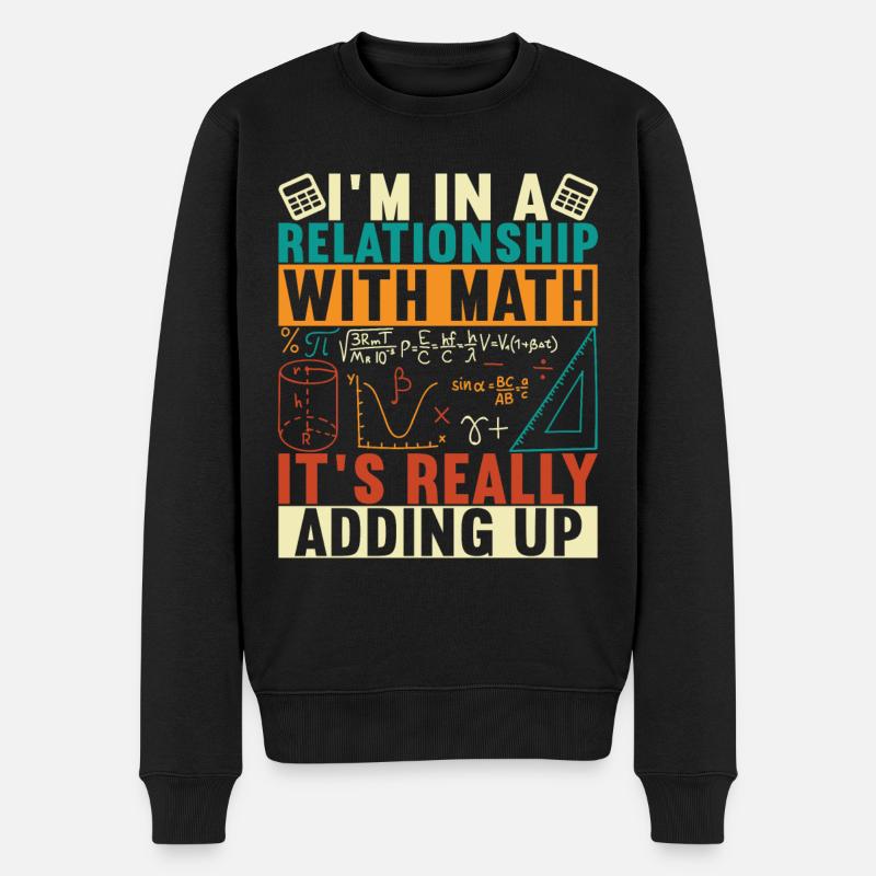 Professeur de mathématiques - Pull Premium bio Homme - noir