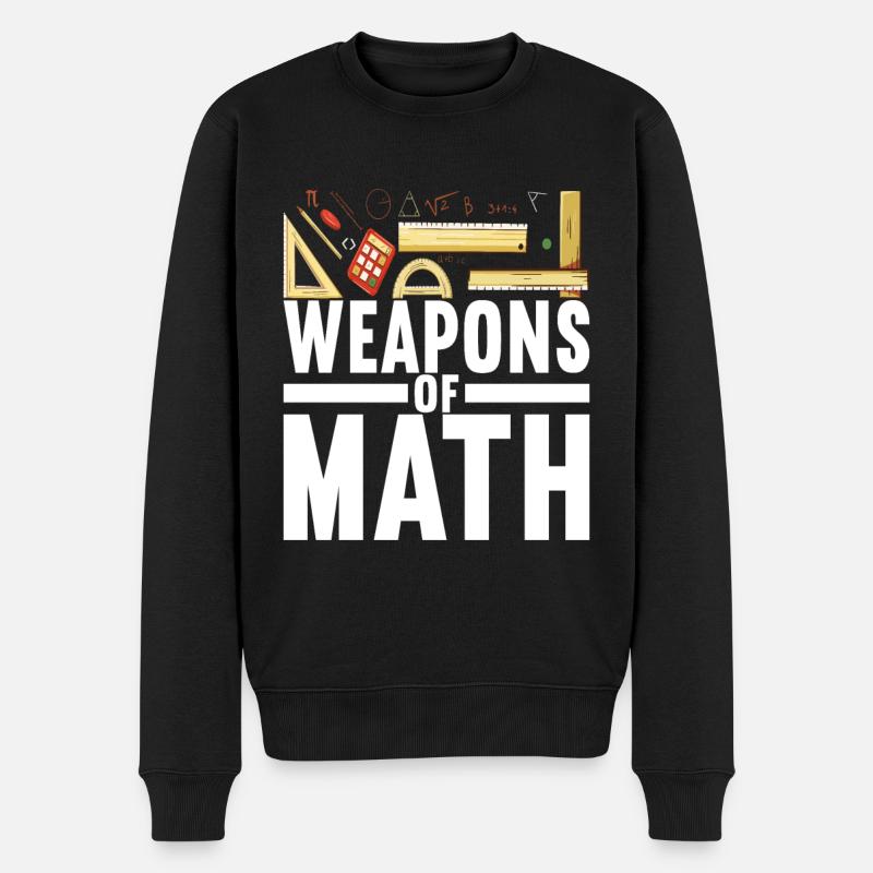 Professeur de mathématiques - Pull Premium bio Homme - noir