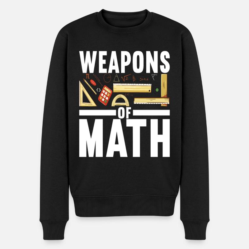 Professeur de mathématiques - Pull Premium bio Homme - noir