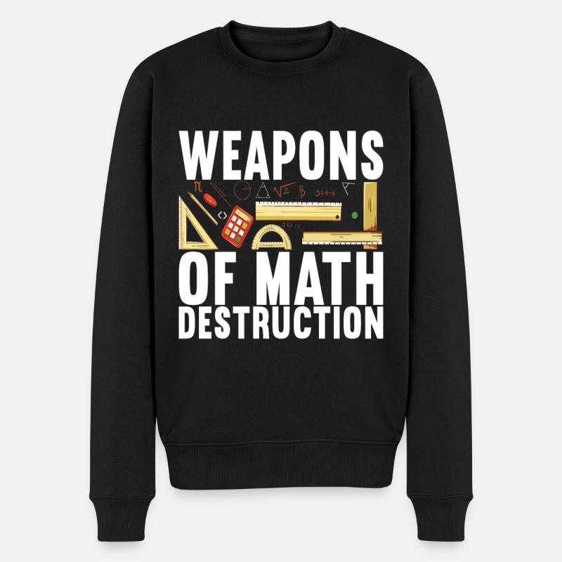 Professeur de mathématiques - Pull Premium bio Homme - noir